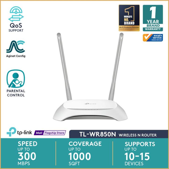 TP-Link TL-WR850N 300Mbps Wireless N-Wi-Fi Router