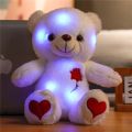 1Pcs Toys for Children Plush Light Bear Toy Tool Soft Present Birthday Gift Light LED Stuffed Animals Plush Toy Colorful Glowing. 