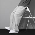 Ice Silk Pants Men's Summer Trousers Men's Trend Loose Straight Thin Casual Pants Sports Joggers Pants for Men pantalones hombre. 