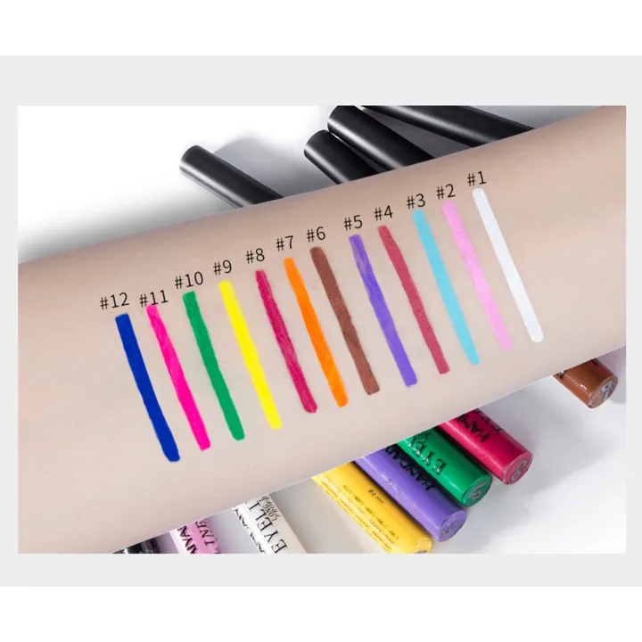 Handaiyan%2012%20Colors%20Matte%20Liquid%20Eyeliner%20Set%20Waterproof%20Long%20Lasting%20Matte%20Colored%20Eye%20Liner%20Cosmetic%20Quick%20Dry%20-%20Image%203