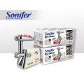 Sonifer SF-5014 manufacturer household 1500w power motor automatic mincer electric meat grinder machine.