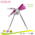 IVOLIA multi-function baby high chair better top sell plastic chair for baby. 