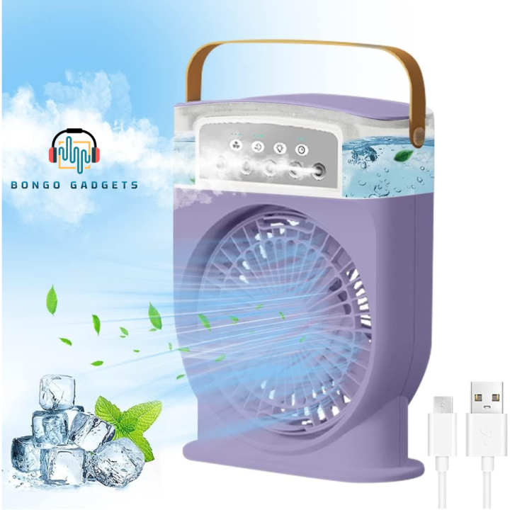Rechargeable Mist Air Cooler fan