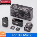 Customized Sticker For DJI Mic2 Decal Skin Wireless Microphone Sticker Vinyl Wrap Anti-Scratch Protective Film Coat Mic 2.