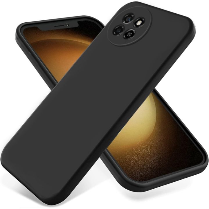 For itel S23 Back Cover Ultra Thin Soft Luxury Square Liquid Silicone For itel S23 Phone Case