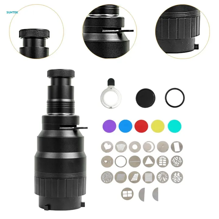 Conical%20Optical%20Snoot%205%20Color%20with%20Optical%20Lens%20Video%20Modelling%20Shape%20-%20Image%208