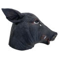 2022 Halloween New Pig Head Mask Horror Animal Head Cover Dance Party Zhu Bajie Spoof Mask Props. 