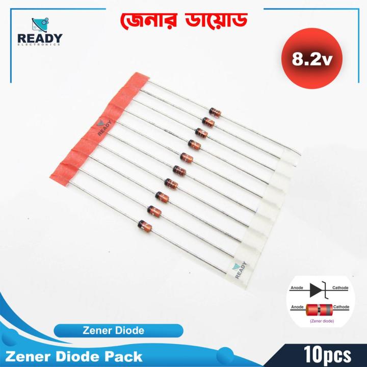 Zener Diode Through Hole Voltage Regulator Zener Diodes Selected Values ...