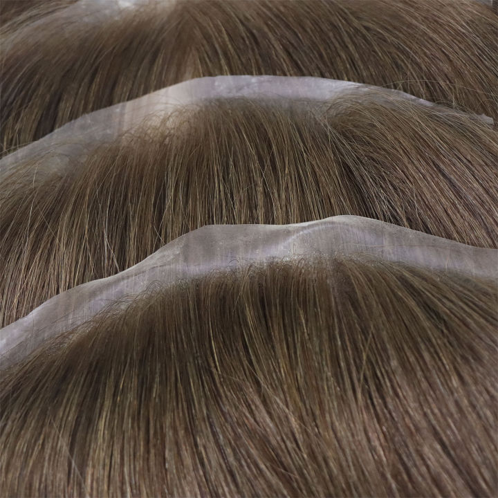 0.06mm%20Ultra%20Thin%20Skin%20Men%20Toupee%20For%20Forehead%20#4%20Brown%20Front%20Hairline%20Patch%20For%20Male%20Human%20Hair%20Wig%20Capillary%20Prosthesis%20Peruk%20-%20Image%206