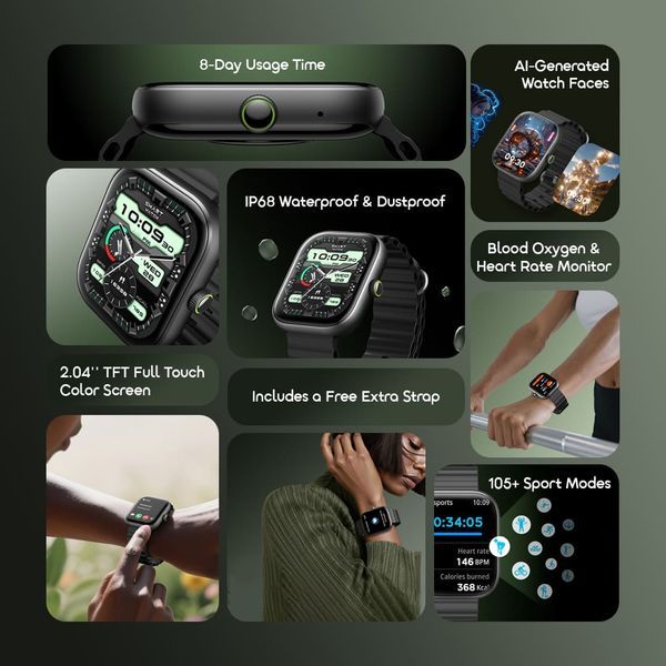 Oraimo%20Watch%206%20Smart%20Watch%20OSW-807%20with%202.04%20Inch%20Display%20and%20Zinc%20Alloy%20Body%20Frame%20-%20Image%205