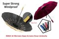 BMW 16 Ribs Umbrella Auto-Open/Close Wind Resistant.