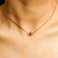 Simple Fashionable Necklace Necklace- Fashion Chain Locket.