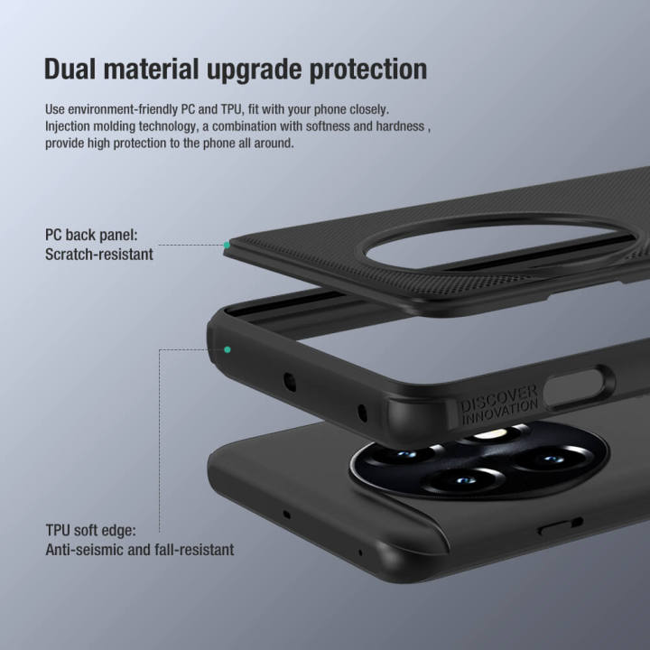Nillkin%20(%201+11R%20)%20(%201+ACE%202%20)%20Super%20Frosted%20Shield%20Pro%20Matte%20cover%20case%20for%20Oneplus%2011R,%20Oneplus%20Ace%202%20Smartphone%20Back%20Cover%20-%20Black%20-%20Image%2010