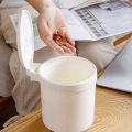 Mini Small Waste Bins Desktop Garbage Basket Home Table Plastic Trash Can Office Supplies Dustbins.