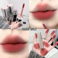 Leeinto Throbbing Velvet Lip Glaze Matte Matte Makeup Holding Color Soft Mist Lip Mud Not Easy To Touch Cup White Lipstick. 
