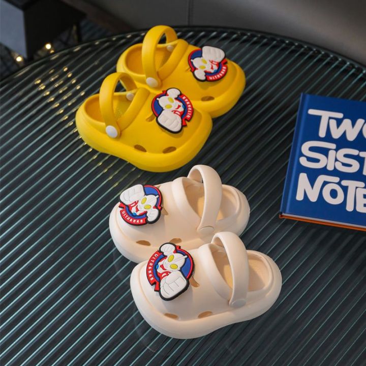 Authorized%20Children's%20Hole%20Shoes%20Summer%20Boys%20Baby%20Indoor%20Home%20Non-Slip%20Soft%20Bottom%20Baby%20Hole%20Shoes%20-%20Image%203