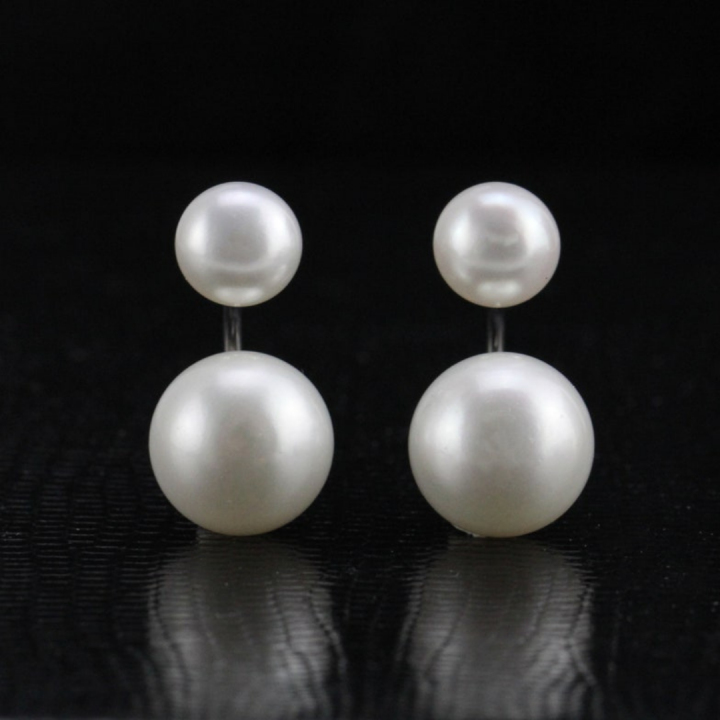 Double%20Pearl%20Earring%20Easy%20Matching%20Women%20Round%20Big%20And%20Small%20Pearl%20Ear%20Studs%20for%20Wedding%20-%20Image%203