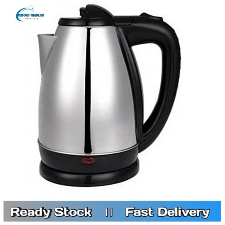 Marco Nova Electric Kettle Black and Silver -1.5L - Electric Kettle - Electric Kettle