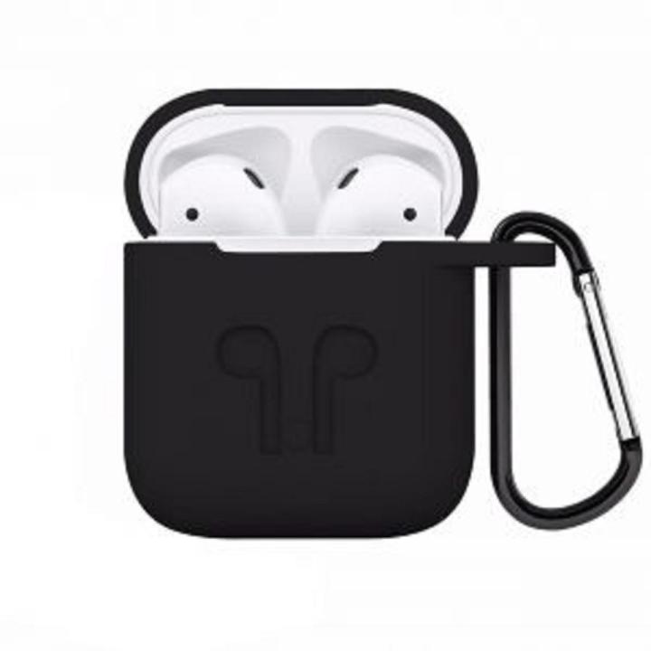 AIRPOD + COVER FOR APPLE AIRPODS [BLACK]