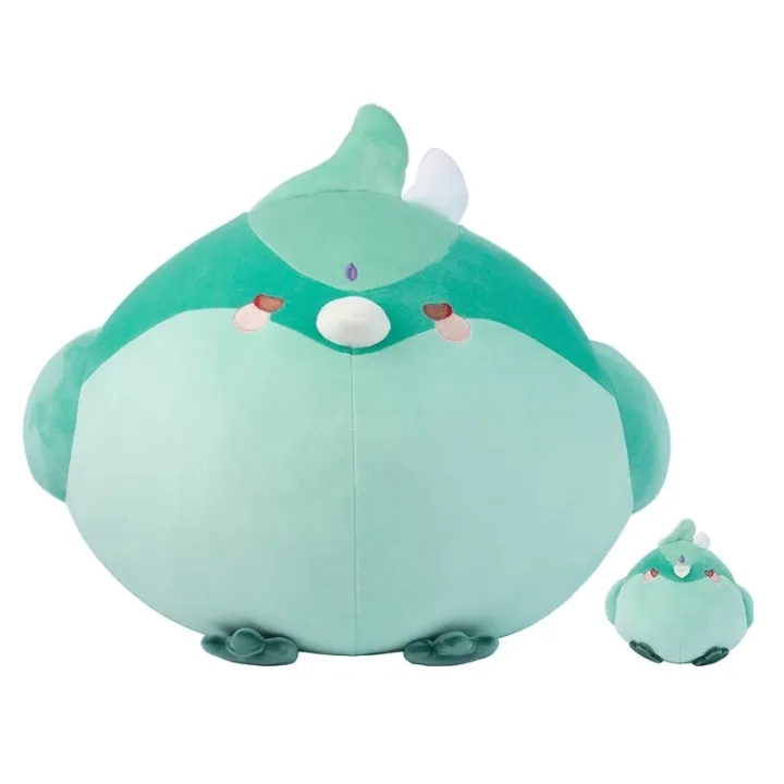 Kawaii Genshin Impact Plush Toy Genshin Alatus Xiao Plushie Doll Teyvat Zoo Xiao Bird Plush Throw Pillow Cosplay Porps Baby Gift