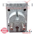2 Pin Multi Socket Ceramic Design convert  3.3 Plug ,Heavy Duty Professional - Multi Plug - Multi Plug. 