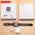 T55 Pro Max Smart Watch With Bluetooth Headphone - Smart Watch. 