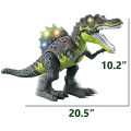 Large Electric Dinosaur Toy Jurassic Park World Walking Dinosaur Robot With LED Light Sound Tyrannosaurus Rex Toys For Boys Kids LaoXzhongX. 