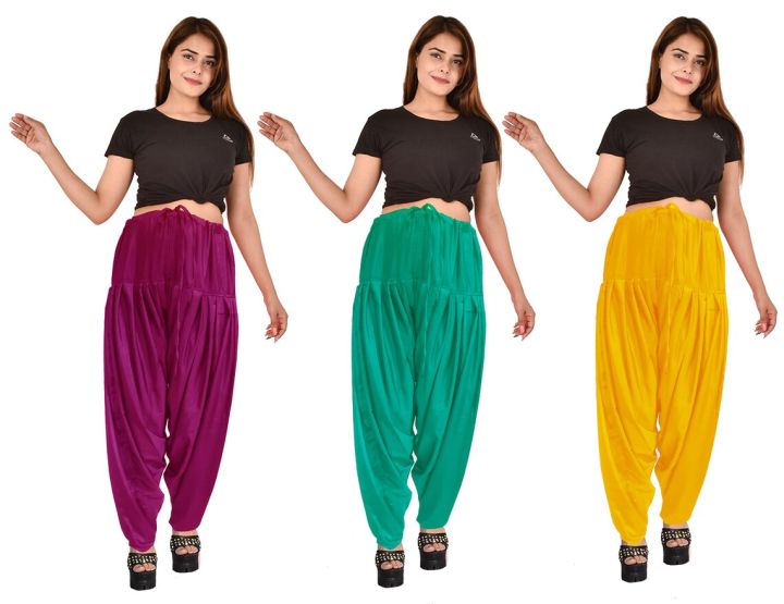 Girls%20orginal%20China%20Lilen%20Salwar%20Bottom%20Wear%20Pants%20pajamas%20salwar%20extra%20Loose%20%20For%20Daily%20Wear%20-%20Image%206