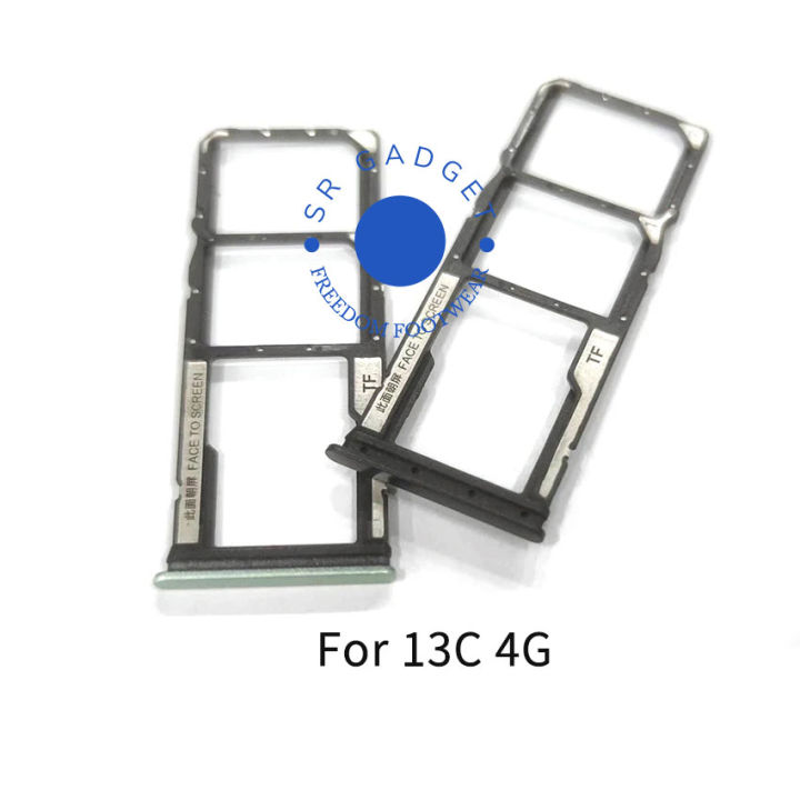 Replacement%20Dual%20Sim%20Tray%20Card%20Holder%20for%20Xiaomi%20Redmi%2013C%20Sim%20Slot%20-%20Image%202
