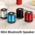 WS - 887 mini powerful Bluetooth Speaker II With TWS, USB, Memory card, AUX, FM, Charging Back up. 