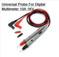 Universal 1000V 10A Needle Multi Meter Test Probe Digital Multimeter Tester Pen Cables Wire Test Probes Leads Professional Kit For Multimeter Voltmeter Clamp Meter 1KV 10A - Multi Plug. 