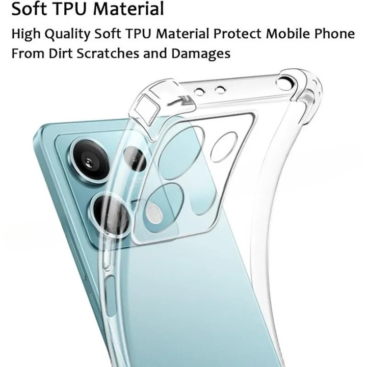 VIvo Y28 4G Premium Silicone Case Crystal Clear Soft TPU Ultra-Thin Transparent Flexible Protective Mobile Phone Back Cover