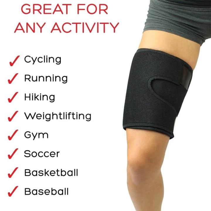 Tcare%20Adjustable%20Thigh%20Brace%20Support,%20Quadriceps%20Support%20and%20Thigh%20Wraps%20Unisex%20Breathable%20Non-Slip%20Hamstring%20Compression%20Sleeve%20-%20Image%202