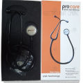 Procare _Classic Stainless Steel Stethoscope -Black.