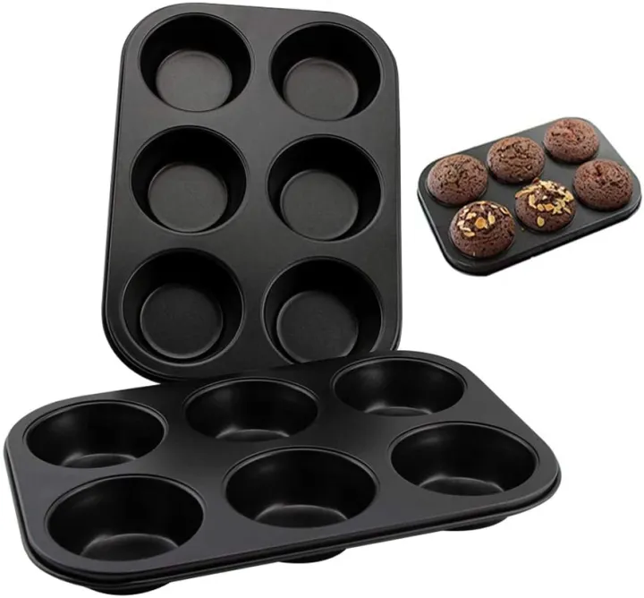 Baking%20Pan%206%20Cup%20Non-Stick%20Cake%20Mold%20Cupcake%20Tray%20Bakeware%20Tool%20-%20Image%203