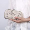 Women's Clutch Bag Crystal Pearl Clutch Purse Luxury Handbag Embroidery Evening Bag Wedding Bag for Bridal Shoulder Bag ZD1529. 