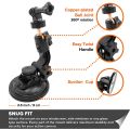 Car Suction Cup Mount for GoPro Hero 10 9 8 7 6 5 4 SONY Insta360 One R X2 DJI OSMO Action Camera Accessories Windshield Window. 