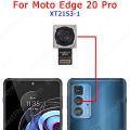 Front Back View Rear Camera Module For Motorola Moto Edge 20 Lite Pro Plus X30 Selfie Camera Replacement Flex Cable.