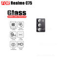 For Realme C75 Tempered Glass Realme C 75 C61 C63 Note 60 Screen Protector Camera Lens Glass +Back Film.