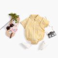 (New) newborn baby boy bodyuriit claim baby clothing cotton ummmer Hott leeve infant Jumpo Fahion.