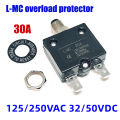 20A 25A 30A 40A Circuit Breaker Overload Overcurrent Protector L-MC Series Switch Fuse DIY Electronic Accessories Jessica. 