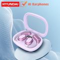 HYUNDAI HY-Y16 AI Headphones OWS Wireless Smart Earphones Cross-language communication Earbuds For Translating Recording Work.