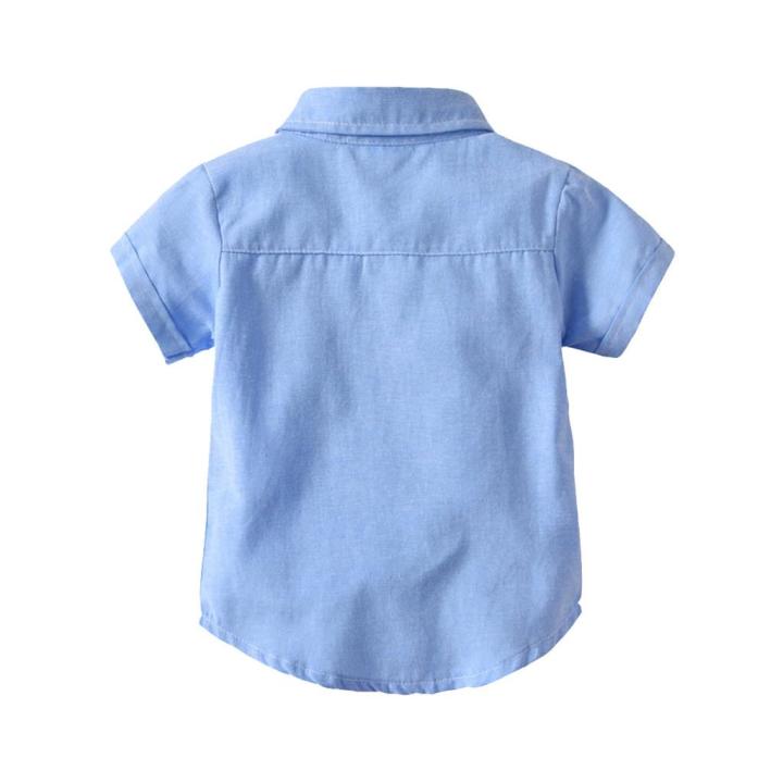 BlingBlingStar%20Infant%20Baby%20Boys%20Gentleman%20Bow%20Tie%20T-Shirt%20Tops+Shorts%20Overalls%20Outfits%20Clothes%20-%20Image%206