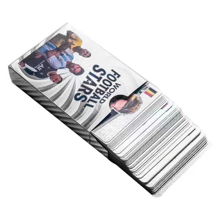 55Pc%20World%20Football%20Stars%20Silver%20Waterproof%20Plastic%20Cards%20-%2054%20Pieces%20Silver%20FIFA%20Card%20-%20Image%205
