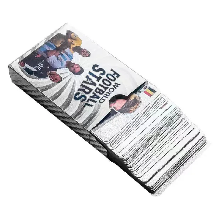 55Pc%20World%20Football%20Stars%20Silver%20Waterproof%20Plastic%20Cards%20-%2054%20Pieces%20Silver%20FIFA%20Card%20-%20Image%205