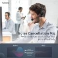 Fashions Call Center Clear Voice Office School Pc Gaming With Microphone Usb Wired Computer Headset Volume Control Noise Reduction.