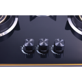 EG-B712G Gazi Smiss Gas Stove Glass Body Three Burner  - Auto Ignition Blue Flame LPG Gas Compatible.. 