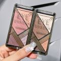4 Colors Matte Shimmering Eyeshadow Palette Waterproof Lasting Eye Shadow Pigment Earth Color Eyes Makeup Cosmetic. 