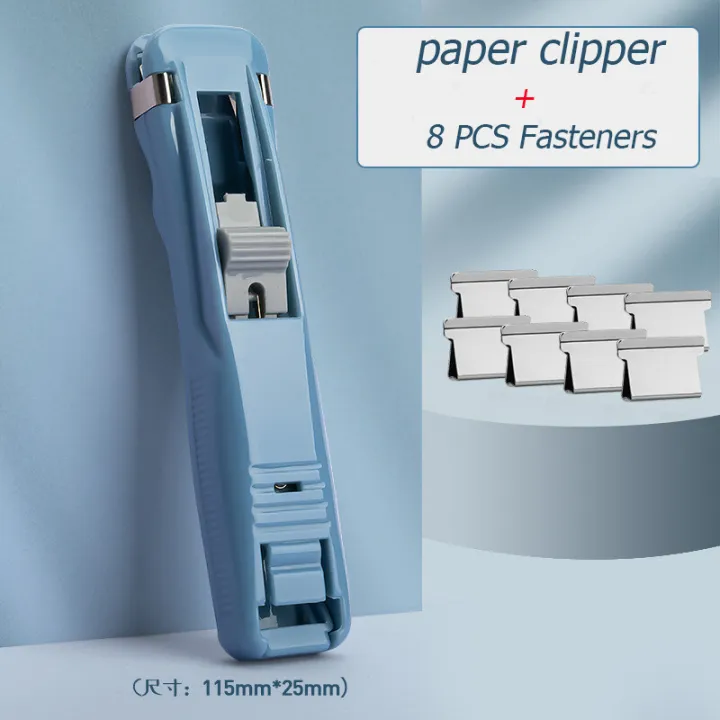 Deli%20Metal%20Clip%20Push%20Clipper%20Latest%20Stapler%20Paper%20Fixing%20Organizing%20Stapler%20Reusable%20Portable%20Push%20Clamp%20Not%20Damage%20Paper%20-%20Image%202