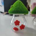 Green Hummingbird Feeder Good Quality Resin Leak-Proof Hummingbirds Feeders Outdoors Feeder for Garden Bird.